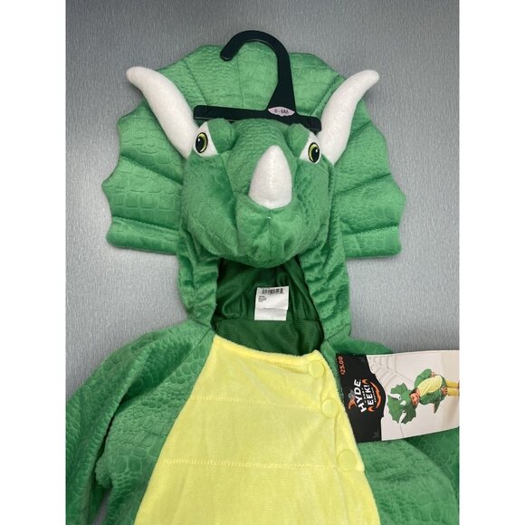 HYDE AND EEK! INFANT TRICERATOPS COSTUME PULLOVER SIZEV 0-6 M - Picture 11 of 12